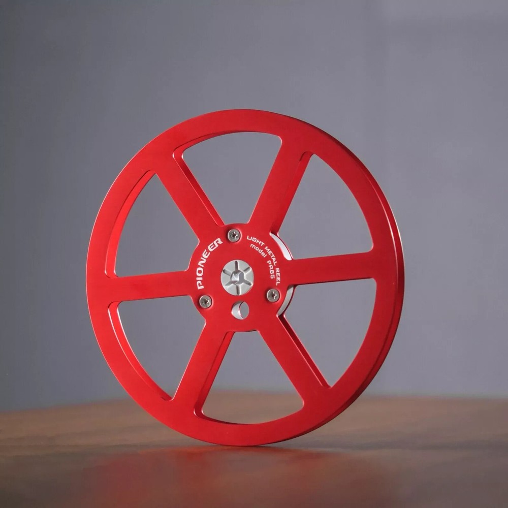 2X 7” Pioneer red PR-85 Aluminum Reel to Reel RT-707 909 Empty Take Up Reel