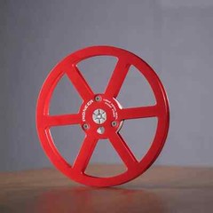 2X 7” Pioneer red PR-85 Aluminum Reel to Reel RT-707 909 Empty Take Up Reel