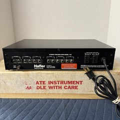 HAFLER MODEL 100 STEREO PREAMPLIFIER – SERVICED – CLEANED – TESTED – WITH BOX