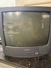 Sharp 19 inch Color TV 19N-M100 Year 2000 TESTED Working