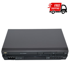 JVC DVD VCR VHS to Digital Converter Bundle VHS to MP4 Recorder AV to HDMI