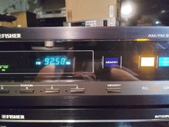 Tested & Working Fisher CA-880 Amplifier 100w 8Ohms & Matching Tuner FM-660 NICE