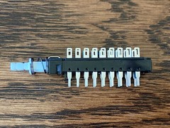 New Replacement Switch Pioneer SX-1250 SX-1050 30hz 8khz Filter for AWM-089