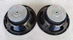 Fisher X4207 10″ Poly Cone Woofer Speakers 8 Ohms Both Refoamed and Tested Pair