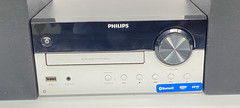 PHILIPS FM Radio CD Home Stereo System w/ Wireless Bluetooth 60W MP3 USB Audio