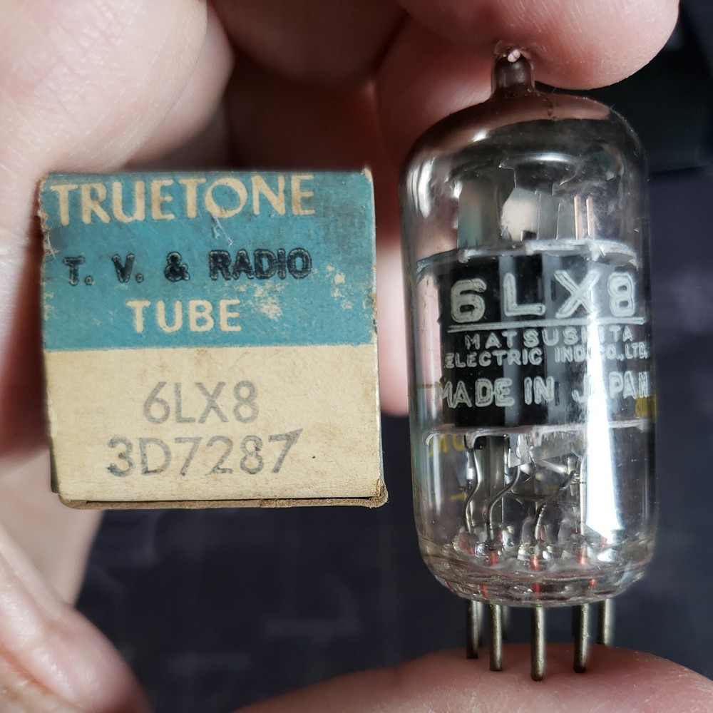 Truetone Television and Radio Tube 6lx8 3d7287 in orig. box