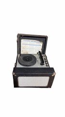 Vintage Hamilton Electronics Model 935 Portable Record Player Turntable Untested