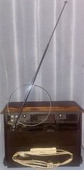 RCA Vintage 1960s Miniature Cabinet Television Model AM100L