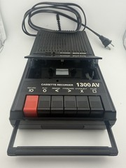 Vintage Califone 1300av Audio Cassette Recorder Player, Tested Working