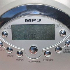 Duraband MP3 Anti-Skip CD Player Model CD-968 Compact Disc Digital Audio Vintage