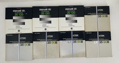 Lot Of 8 TDK & Maxall Reel To Reel Tapes, Lot #3