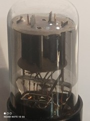 ECC33 MULLARD very rare tube, 100 %. matched both triode.