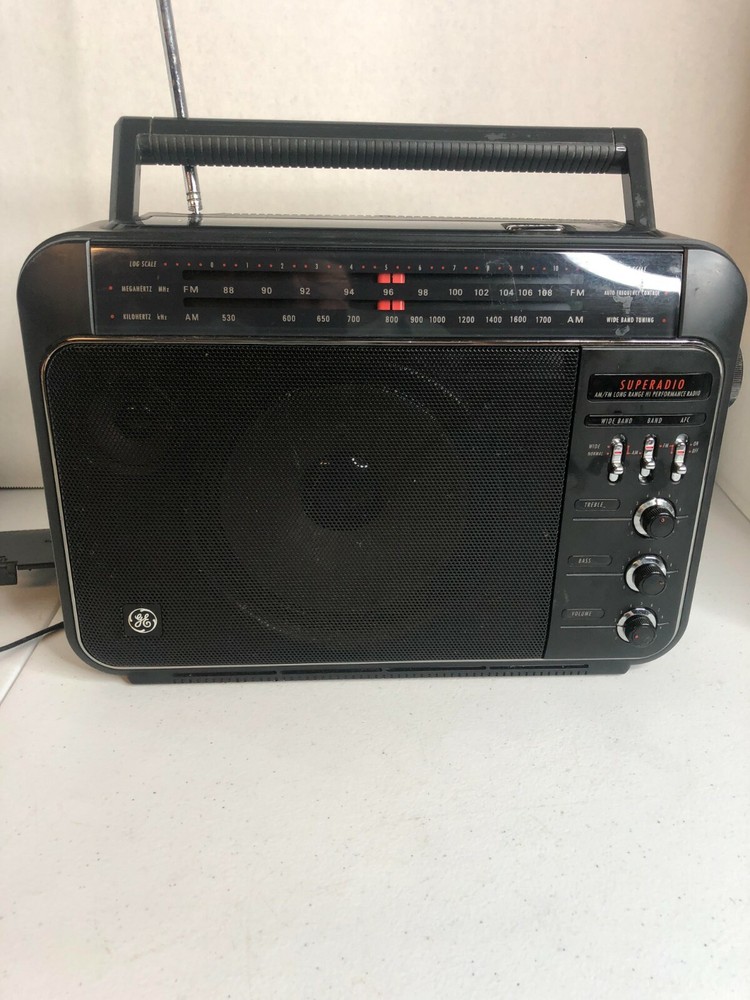 GE Superadio 7-2887A AM/FM Long-range (Tested)