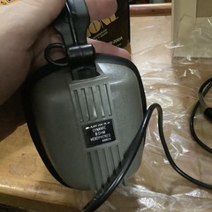 Vintage ARCHER Deluxe Headphones, Radio Shack, Tandy #279-200A, Soft Padding VGC