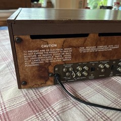 Rare Vintage Philco GTE M0786 Dolby Cassette AM/FM Stereo Receiver. Wood Grain