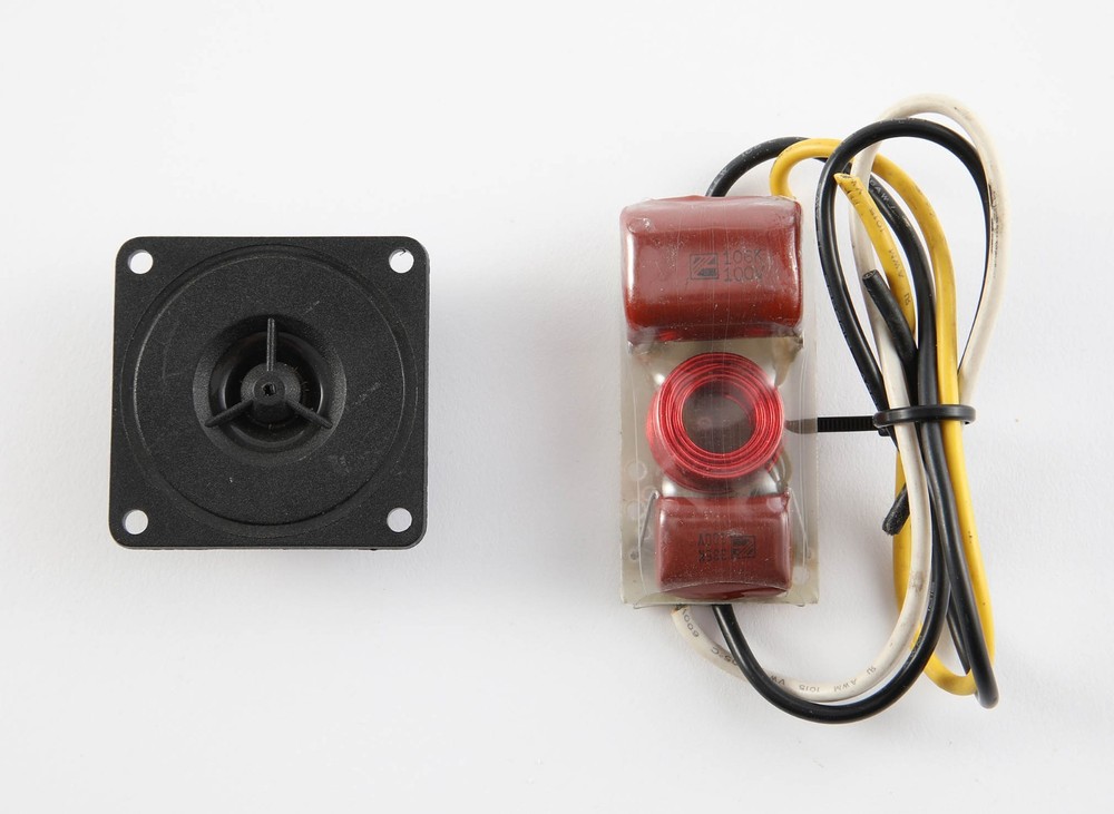 The Punch Rockford Fosgate SPT-4 Car Tweeter 2×2 W Crossover TX-184 Vintage