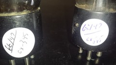 ⭐️Matched Pair⭐️ Cunningham/RCA CX-345 GLOBE BALLOON 45/145/245 Tube TV-7 Tested