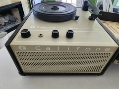 Vintage Califone 1420K Phono Solid State Record Player tested, runs! Read desc!