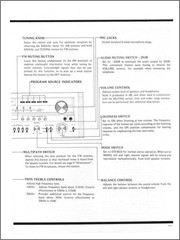 Pioneer SX-1050 Stereo Receiver Owners Manual