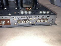 Bogen AC-210 Stereo Integrated Amplifier, Working and Sounds Good