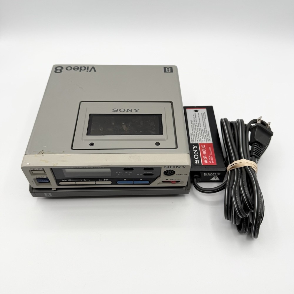 SONY EVO-210 Video 8mm Video Cassette Recorder Player PARTS REPAIR AS IS READ