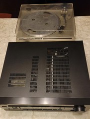 VTG PIONEER BUNDLE-PL-100 TURNTABLE/2 TALL CS-H305 SPEAKERS/VSX-D509S RECIEVER