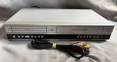 Philips DVP3340V DVD VCR Combo 4-Head Hi-Fi Player Tested No Remote VHS