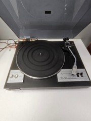 Sears Professional Series Model 28669 Belt Drive S-Type Arm Black Wood Turntable
