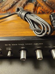 Realistic SA-10 Stereo Amplifier Model 31-1982B Retro Stereo Equipment Tested
