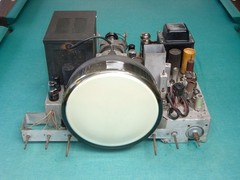 Vintage 1940s DeWald BT-100, 10″ Table Top TV, RCA 630 Clone