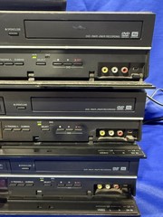 Toshiba DVD VCR Combo DVR620KU w/ Remote DVR620 – Lot of 3 -All Played DVD & VHS