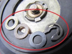 WASHERS + C CLIP GARRARD Idler Wheel LAB 80 & MK II A70 TYPE A RC88 98 TURNTABLE