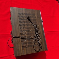 AKAI AM-2450 Stereo Integrated Amplifier Woodgrain Case Made in Japan SN 10258