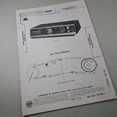 MORSE/ELECTROPHONIC Model 487 Manual 1974 Photofact Service Manual