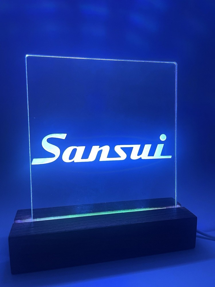 Sansui integrated Amplifier / Tube LED Sign