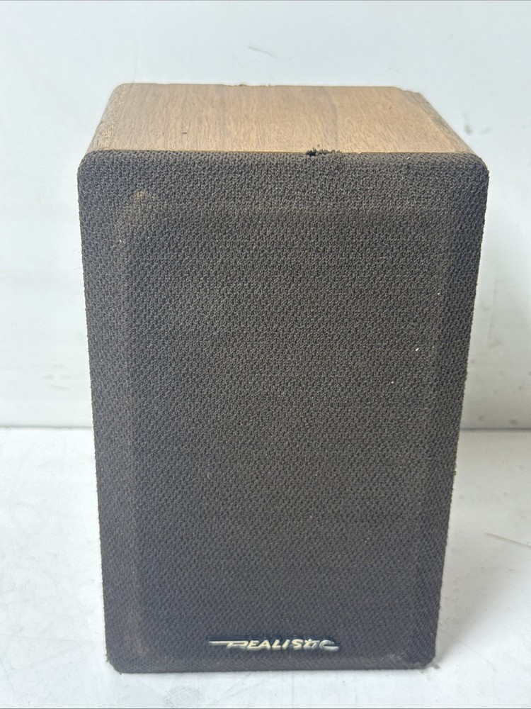 Realistic Minimus 7W Speaker Cat No 40-2039B Walnut Wood 8 Ohms 40W Max SINGLE