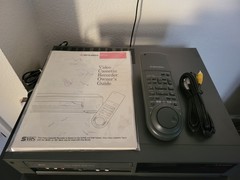 *FULLY SERVICED* Mitsubishi HS-U65 SVHS S-VHS Super VHS VCR w/Remote, Manual
