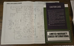 Sansui G-3000 Stereo AM/FM Receiver, Papers, Open Box Time Capsule! Perfect!