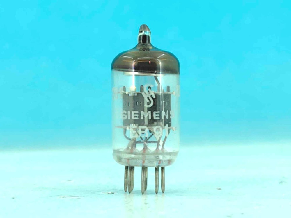 1 x EB91 SIEMENS DOUBLE DIODE DETECTOR TUBE 6AL5 EAA91 EB91 CV283 6B32 NEW