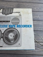 Vintage Stellar REC-16 6 Transistor Deluxe Tape Recorder With Box & Accessories