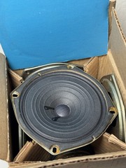 (6) Vintage Arkay 31-5003 Speakers Small 4.75” New Old Stock