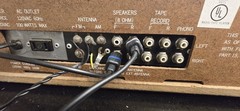 Morse Electro Corp 8 Track 4D quadrophonic Receiver Stereo System 447 FOR PARTS