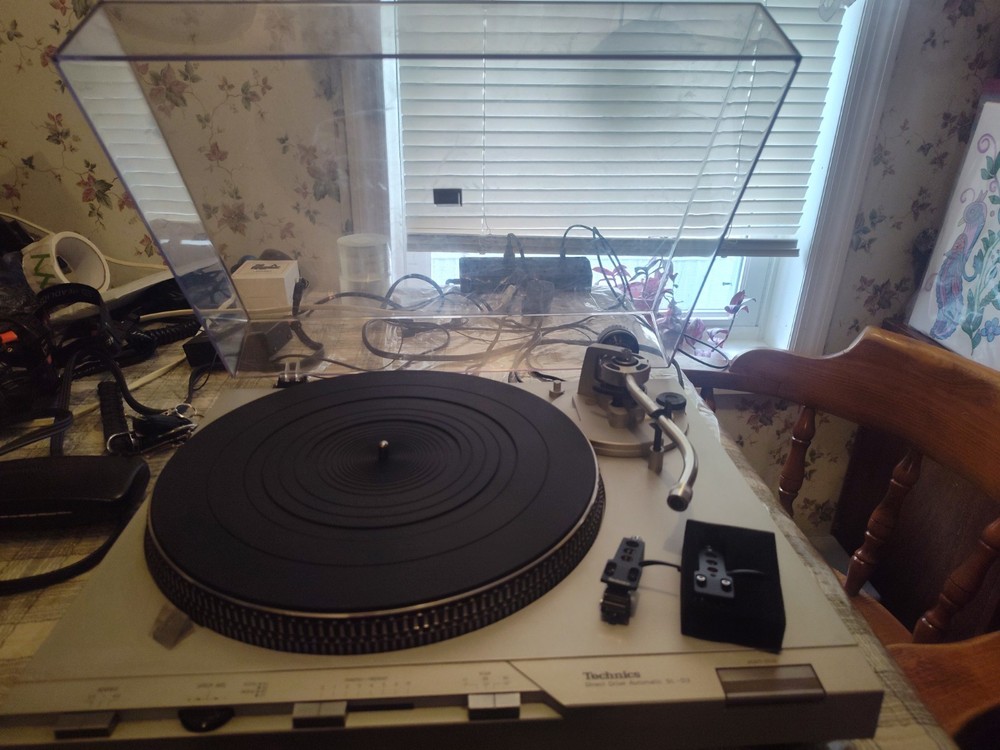 Technics SL-D3 Fully Automatic Direct-Drive Turntable New Head Old Head Included