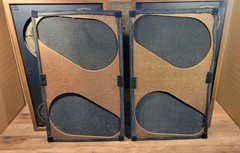 1979 EPI Epicure 180V Speakers Pair Large Cabinet Speakers 25″x16″ Need Refoamed