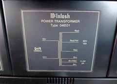 Mcintosh MC7270 Power Amplifier Transistor Stereo Vintage Working Confirmed