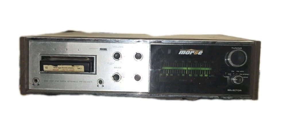 Morse Solid State 8 Track Player and Recorder Model T-480