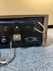 Vintage Allied 498 Solid State Stereophonic Receiver — Wood Cabinet — Japan