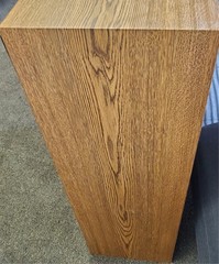 Pair Of Pioneer Colored Vinyl Laminated Wood Floor Speakers