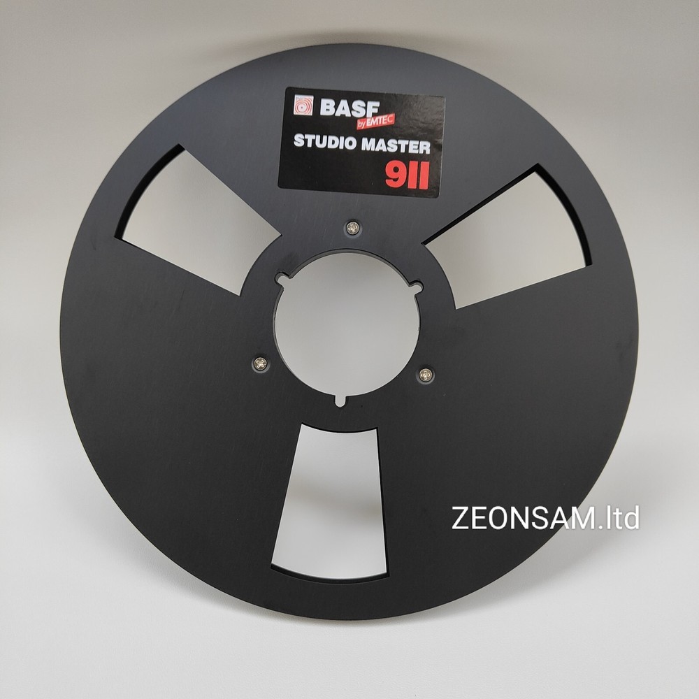 1 PCS BASF 911 1/4″ 12″ Empty Tape Reels For Reel To Reel Tape Recorders