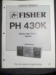 FISHER PH-430K Radio Service Manual
